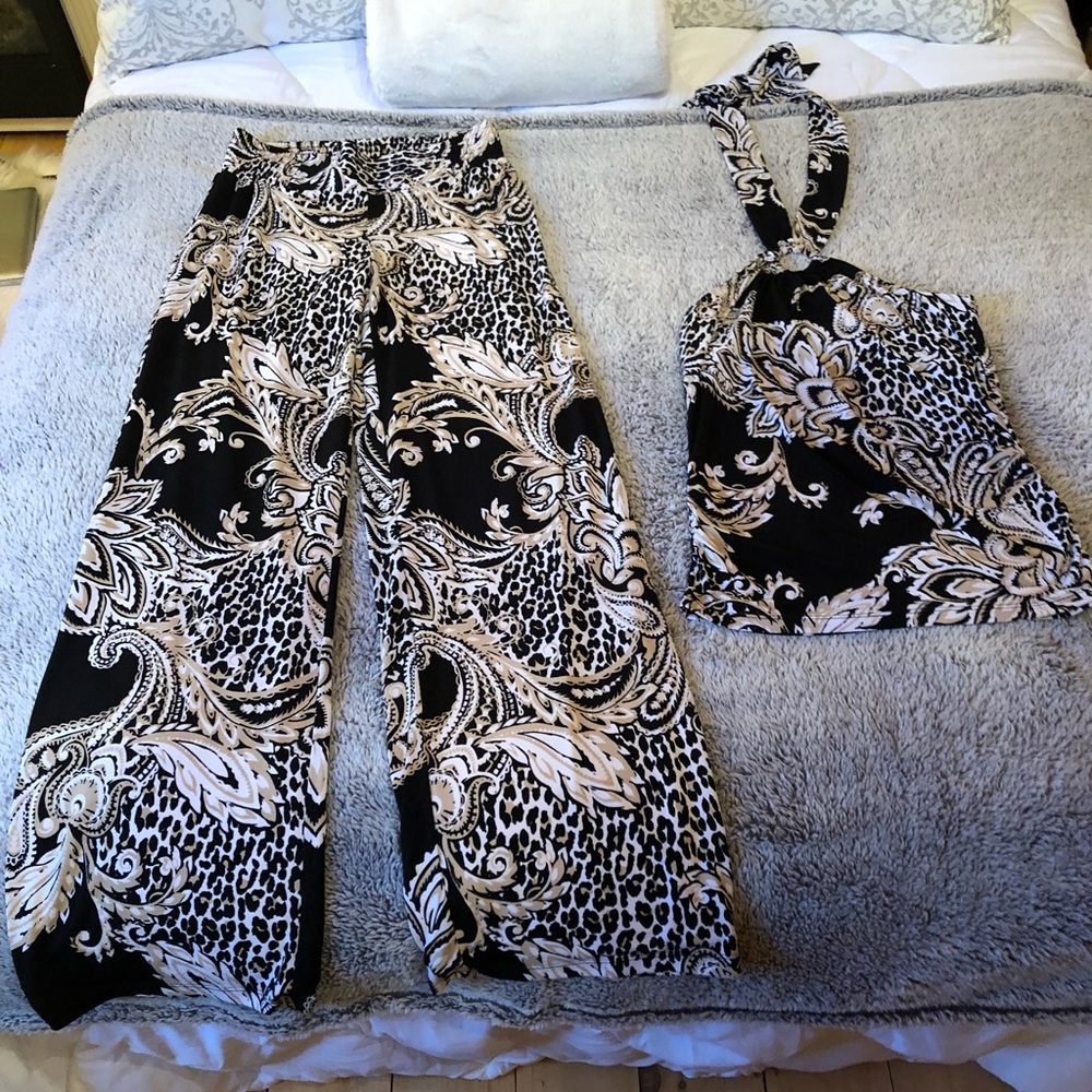 Palazzo Pants and matching Top SOLD